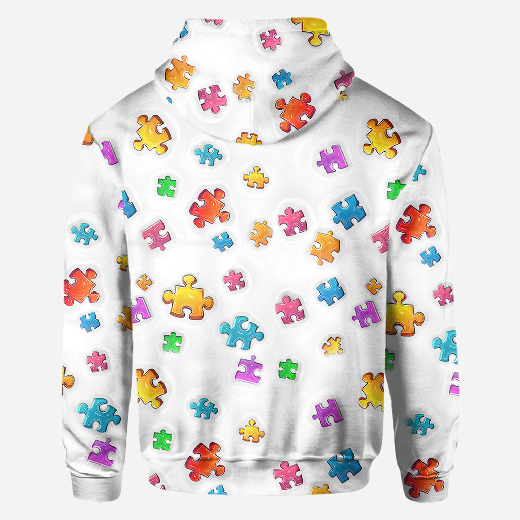 Accept Love Understand - Personalized Autism Awareness All Over Shirt