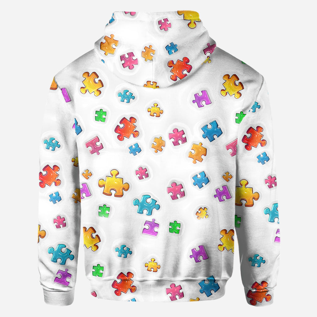 Accept Love Understand - Personalized Autism Awareness All Over Shirt