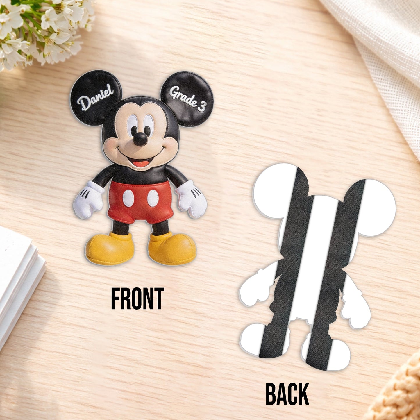 Magical School Friends - Personalized Mouse Shaped Backpack