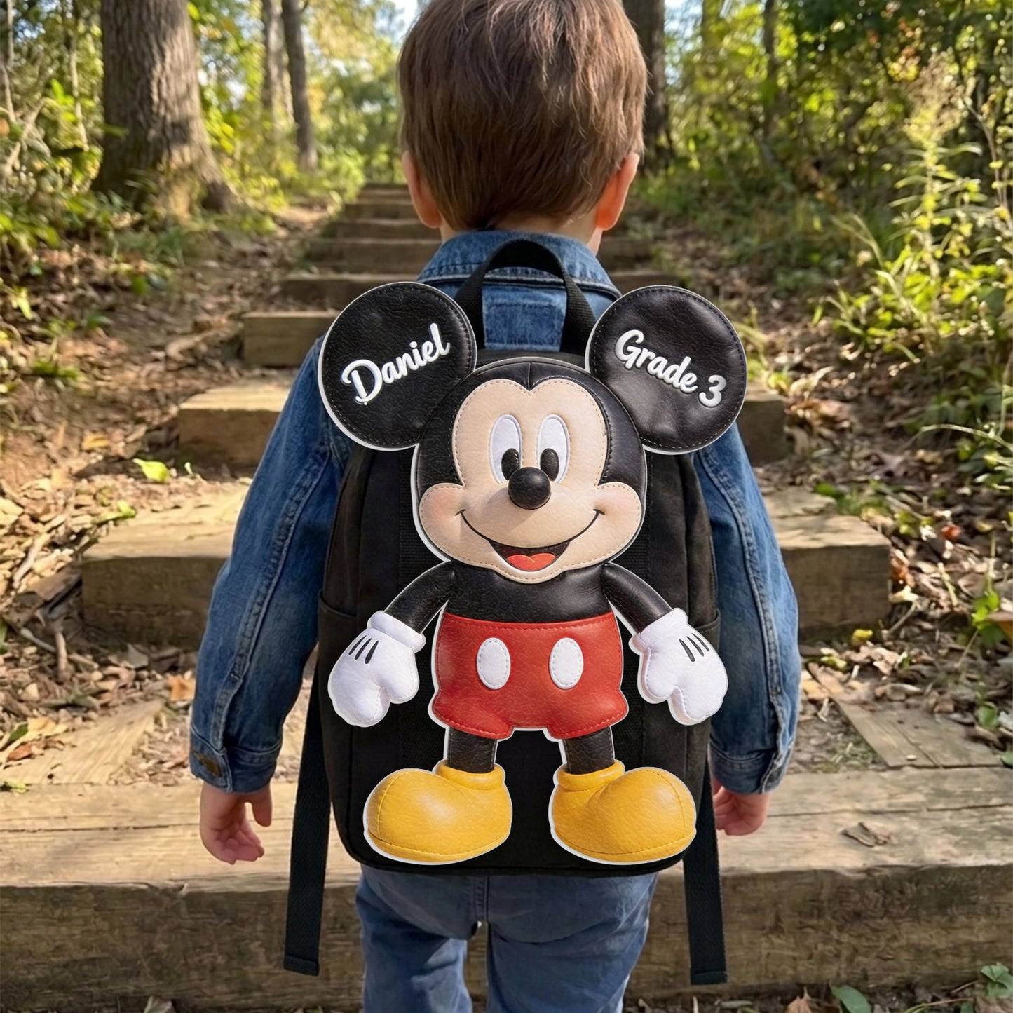 Magical School Friends - Personalized Mouse Shaped Backpack