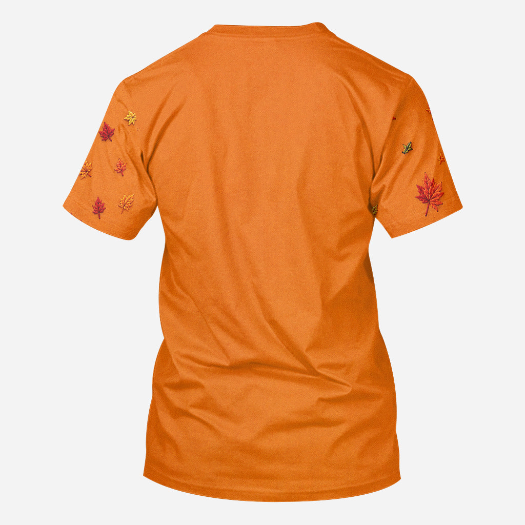 Cute Cartoon Mouse Autumn - Personalized Mouse All Over Shirt
