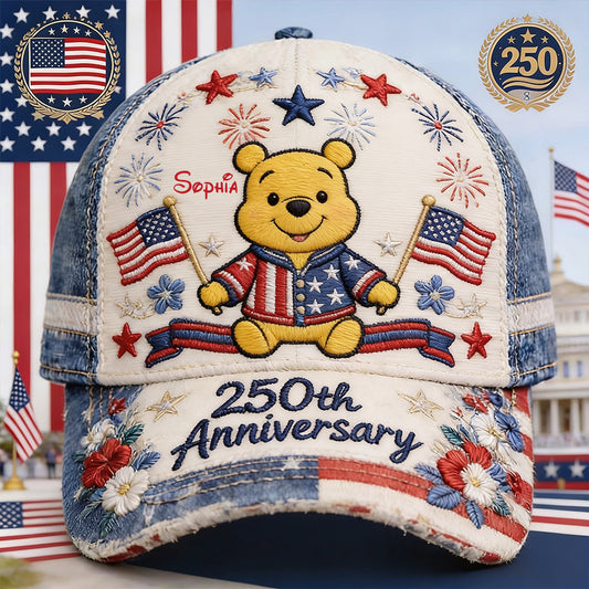 250th Anniversary - Personalized Yellow Bear Classic Cap
