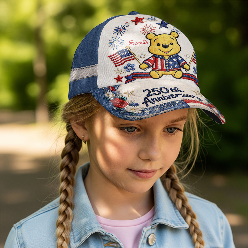 250th Anniversary - Personalized Yellow Bear Classic Cap