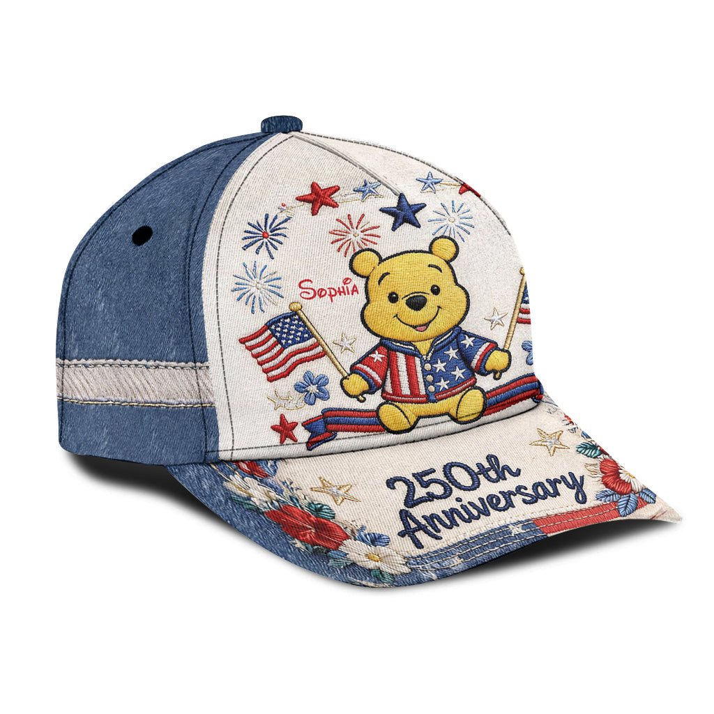 250th Anniversary - Personalized Yellow Bear Classic Cap