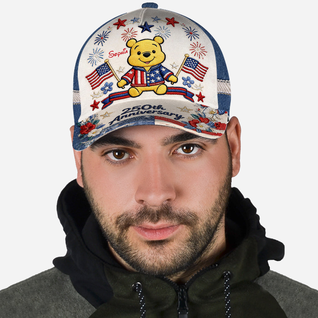 250th Anniversary - Personalized Yellow Bear Classic Cap
