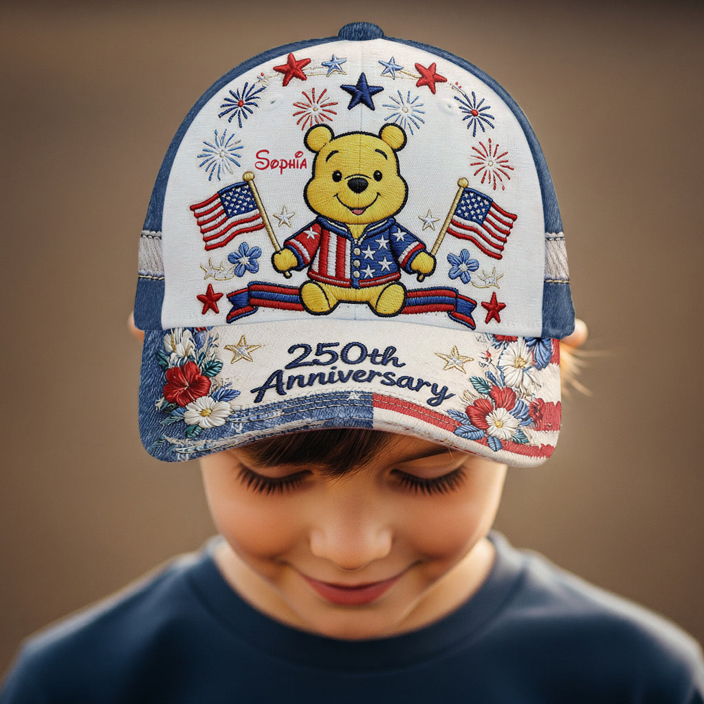 250th Anniversary - Personalized Yellow Bear Classic Cap