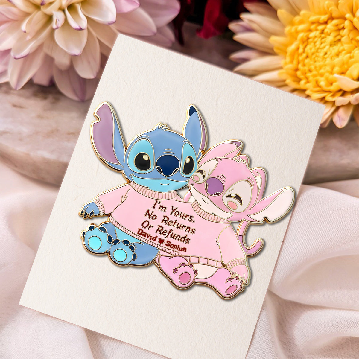 I Am Yours - Personalized Ohana Pin