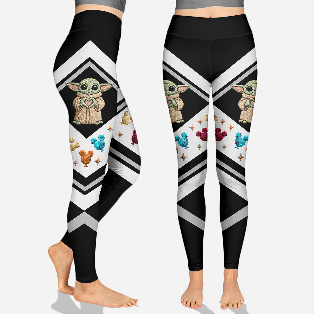 Too Cute I Am - Personalized The Force Hoodie and Leggings