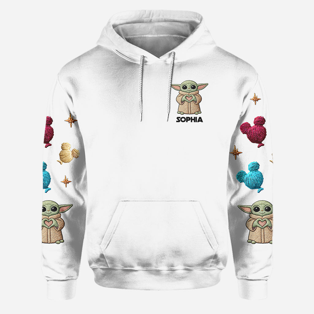 Too Cute I Am - Personalized The Force Hoodie and Leggings