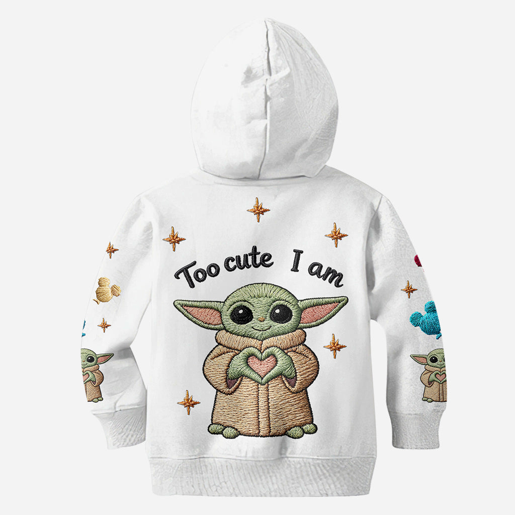 Too Cute I Am - Personalized The Force Hoodie and Leggings