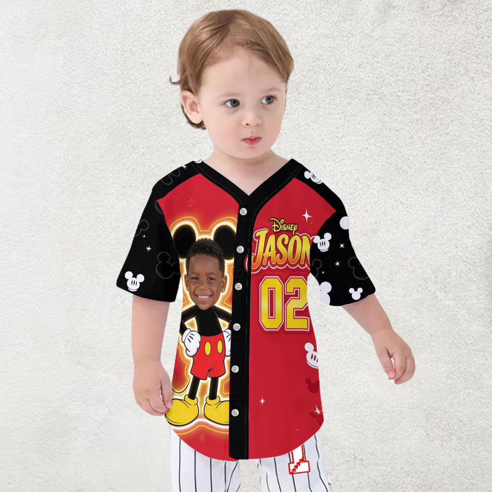 Magical Friends - Personalized Mouse Baseball Jersey