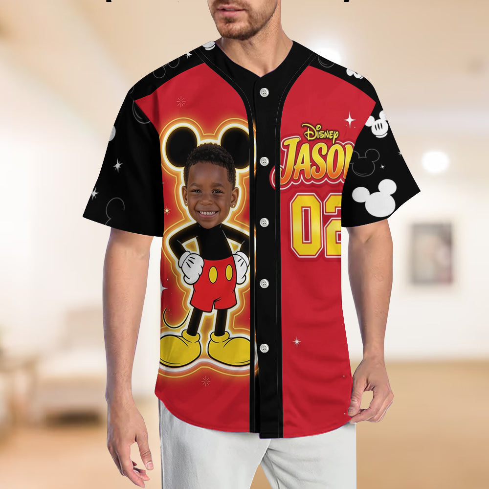 Magical Friends - Personalized Mouse Baseball Jersey