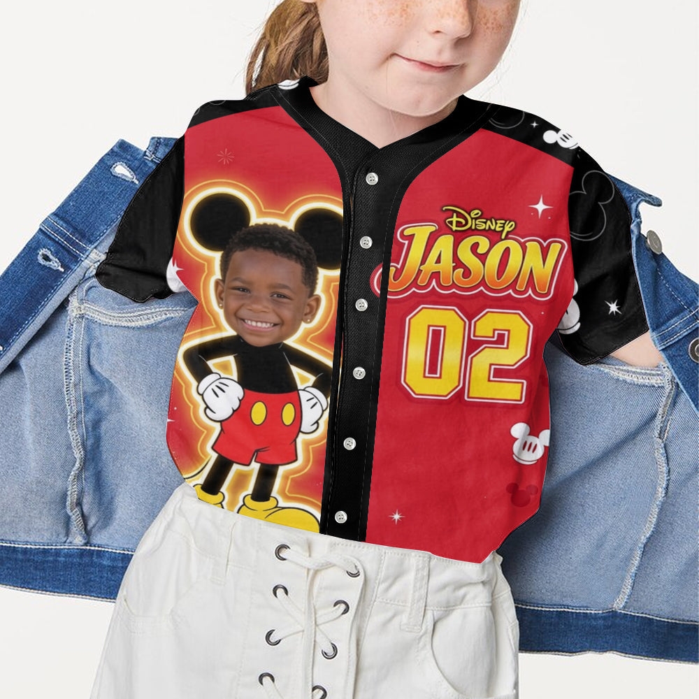 Magical Friends - Personalized Mouse Baseball Jersey
