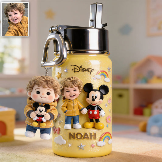 Custom Any Photo - Personalized Mouse Plush Keychain
