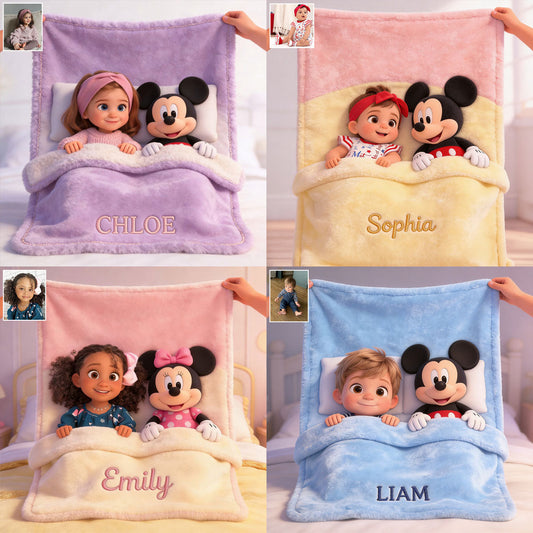 Friends - Personalized Mouse Blanket