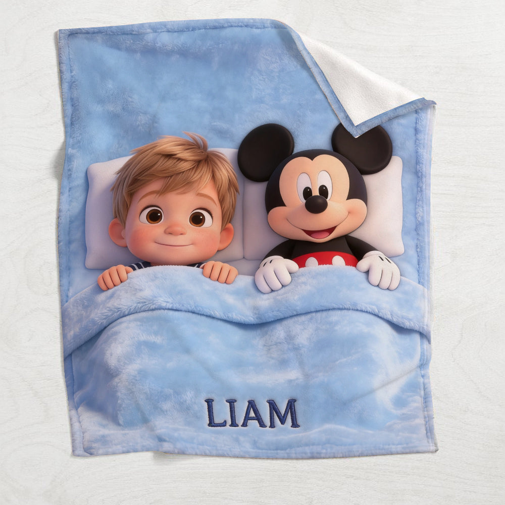 Friends - Personalized Mouse Blanket