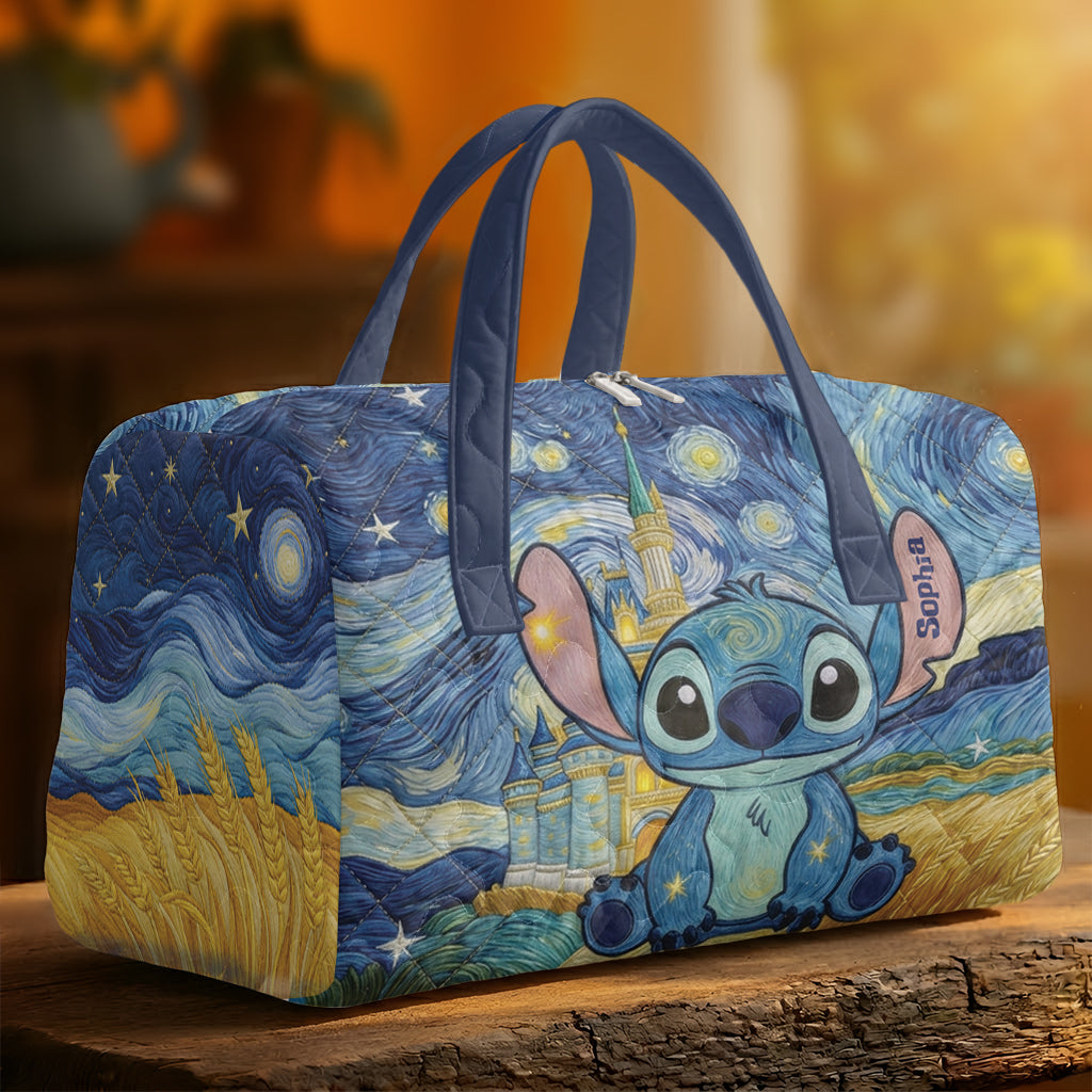 Magic Trip - Personalized Ohana Quilt Duffle Bag & Plush Charm