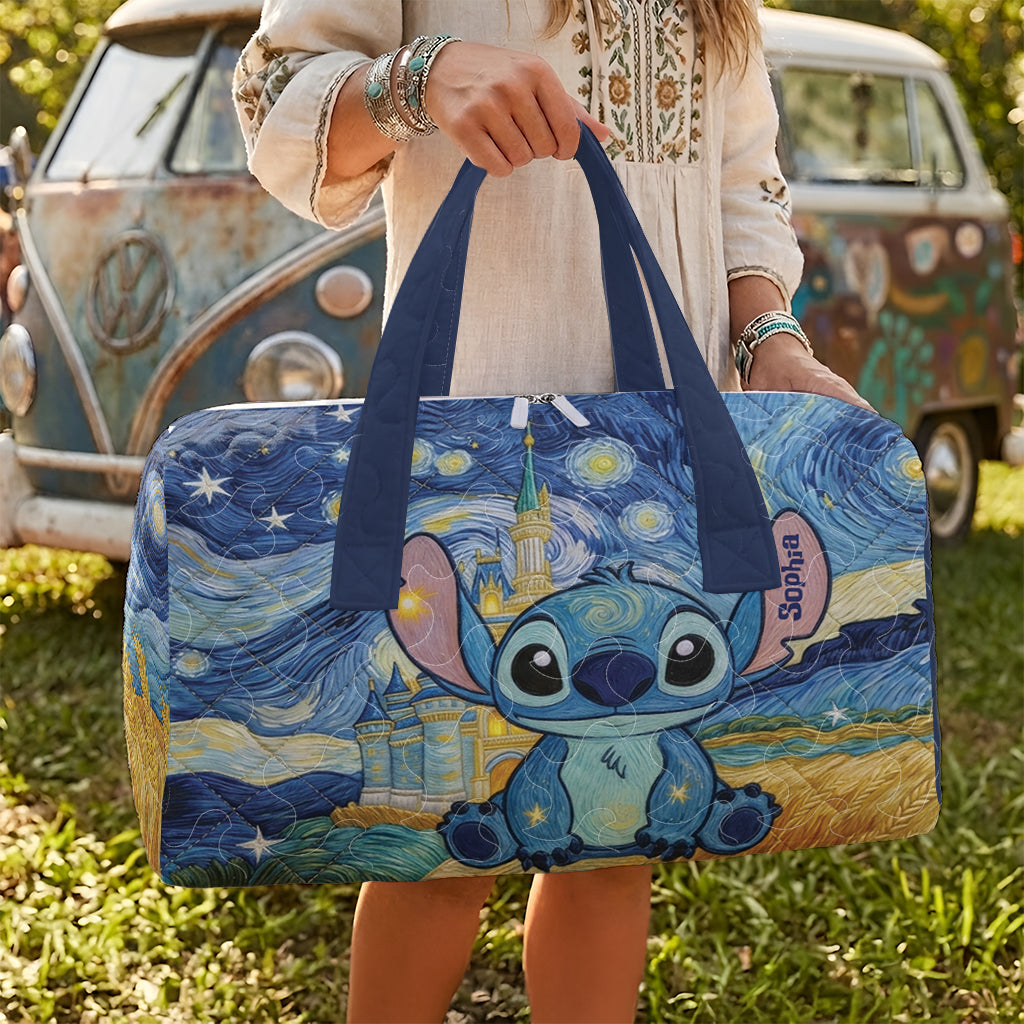 Magic Trip - Personalized Ohana Quilt Duffle Bag & Plush Charm