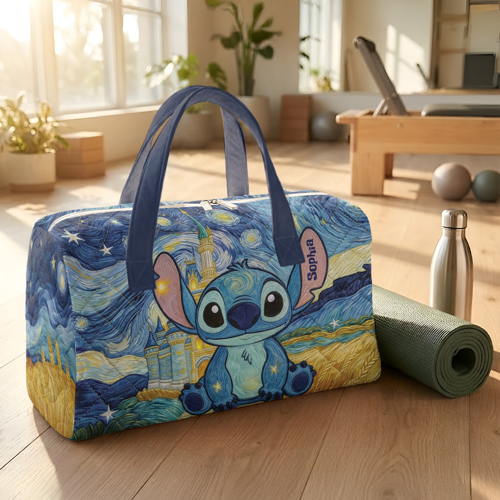 Magic Trip - Personalized Ohana Quilt Duffle Bag & Plush Charm