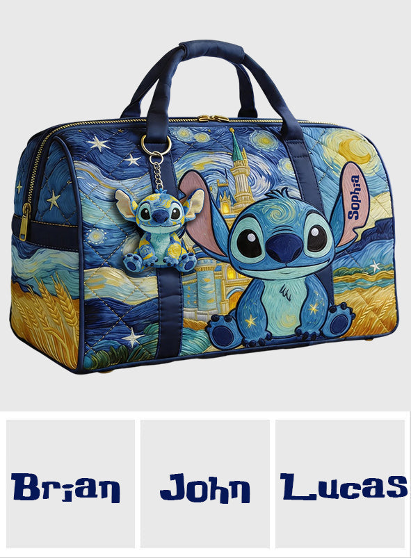 Magic Trip - Personalized Ohana Quilt Duffle Bag & Plush Charm
