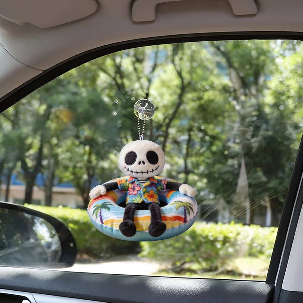 Summer Vibes - Personalized Nightmare Tumbler With Plush Charm