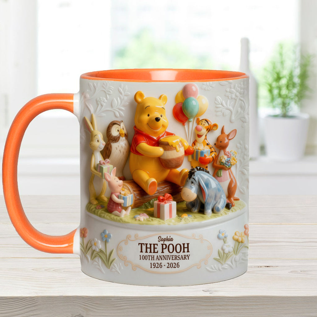 Honey Bear & Friends 100th Anniversary - Personalized Mouse Accent Mug