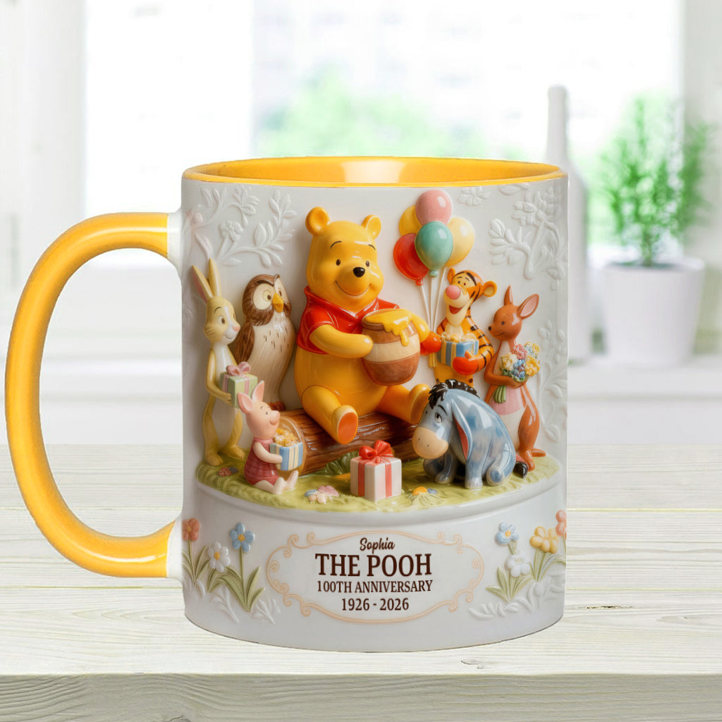 Honey Bear & Friends 100th Anniversary - Personalized Mouse Accent Mug