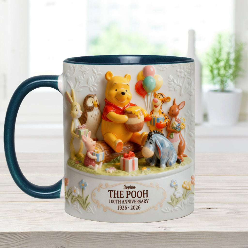 Honey Bear & Friends 100th Anniversary - Personalized Mouse Accent Mug