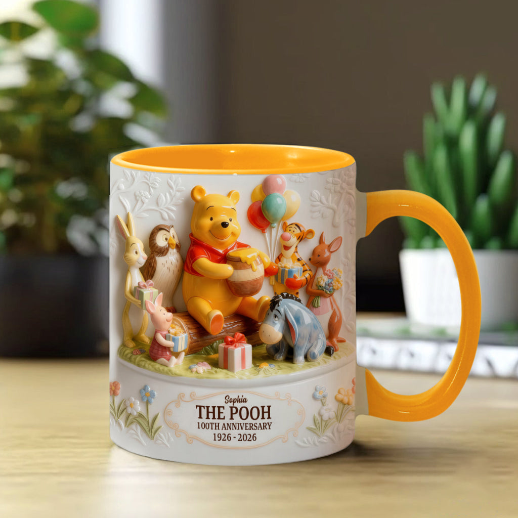 Honey Bear & Friends 100th Anniversary - Personalized Mouse Accent Mug