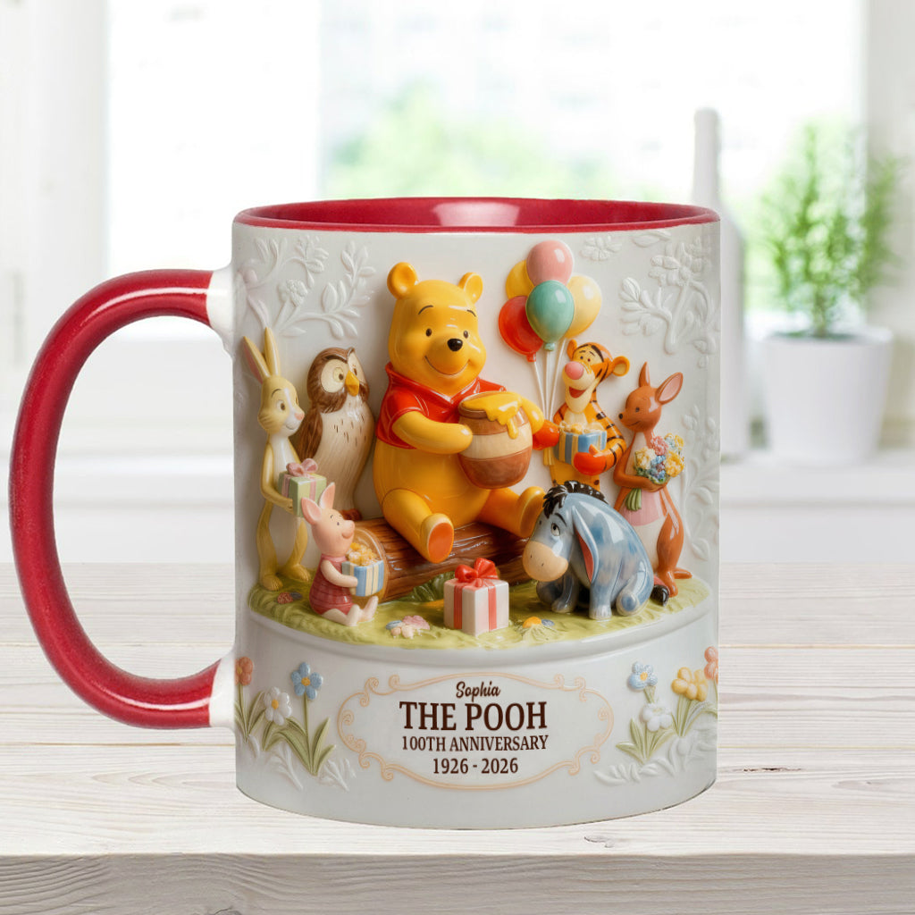 Honey Bear & Friends 100th Anniversary - Personalized Mouse Accent Mug