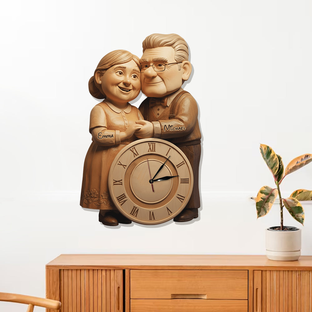 You Are My Greatest Adventure - Personalized Couple LED Light Wall Clock