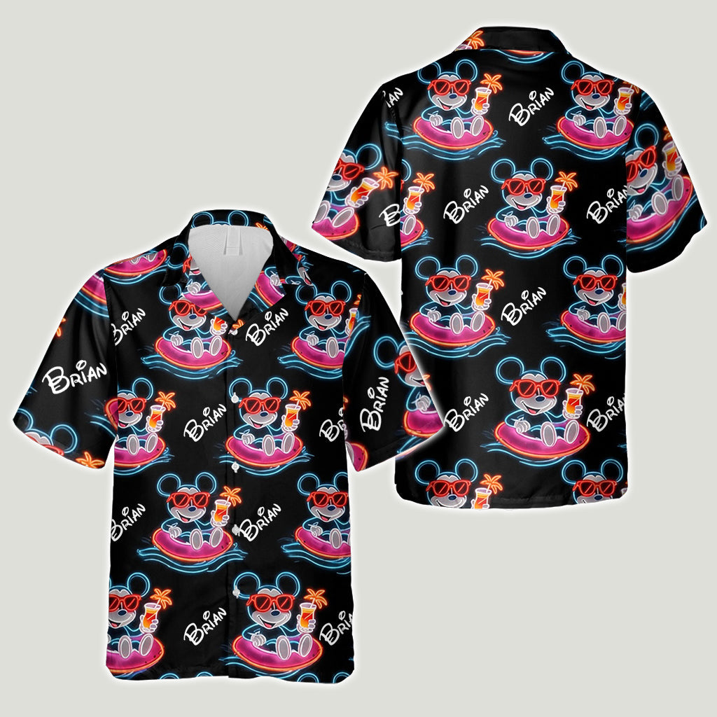 Magical Summer Time - Personalized Mouse Hawaiian Shirt