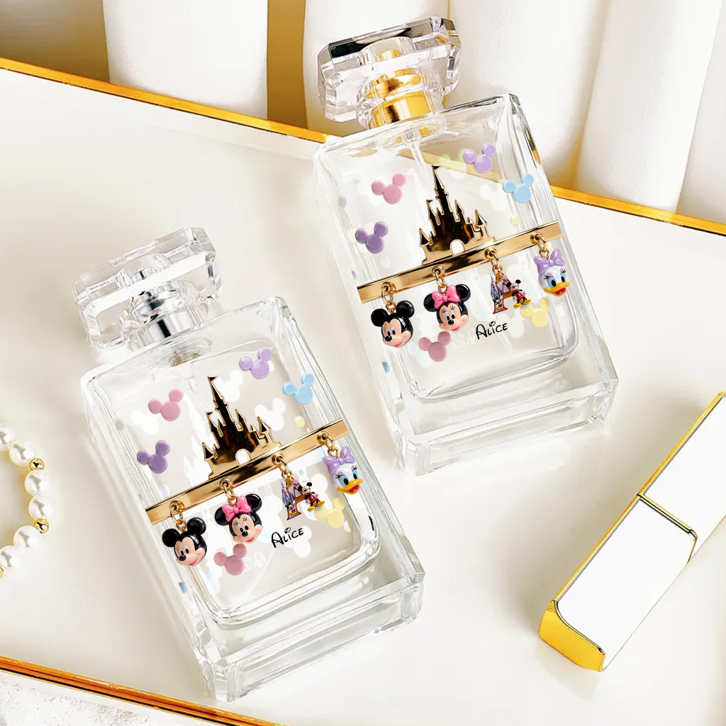 Magical Initial Name Letter - Personalized Mouse Refillable Perfume Bottle