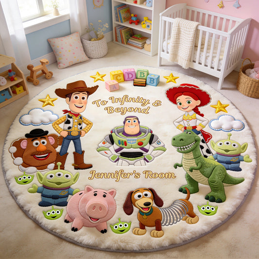 You've Got A Friend In Me - Personalized Movie For Kids Non-Slip Tufted Rug
