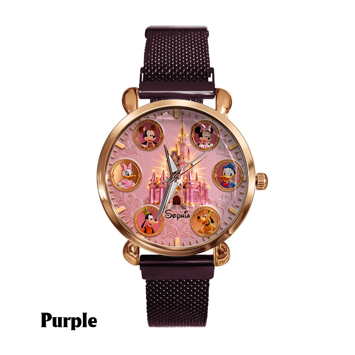 The Magical Castle - Personalized Mouse Women Hand Watch