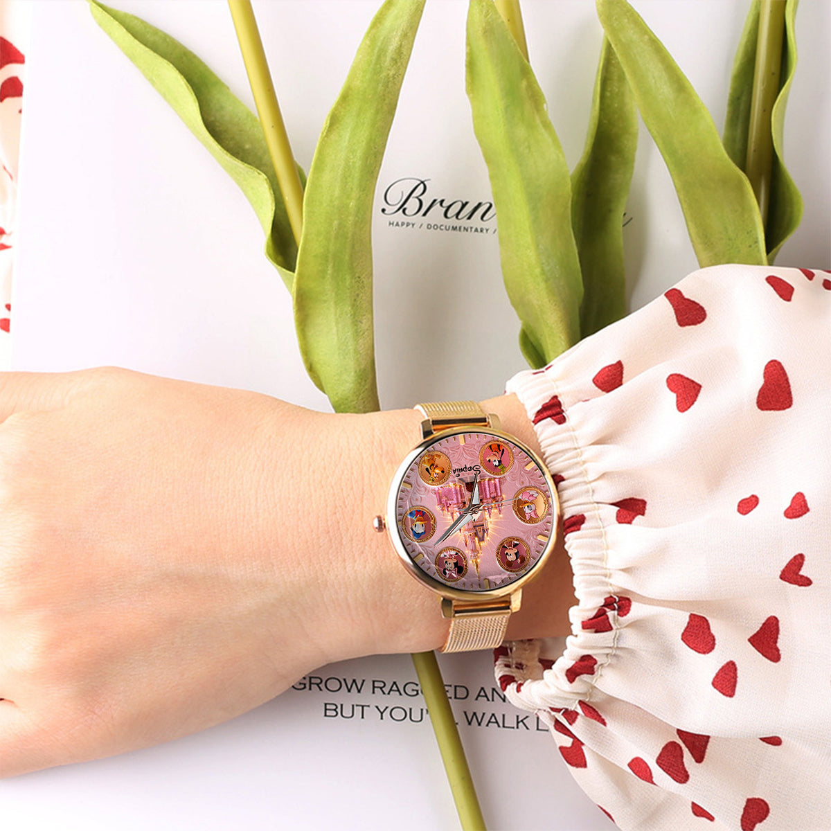The Magical Castle - Personalized Mouse Women Hand Watch