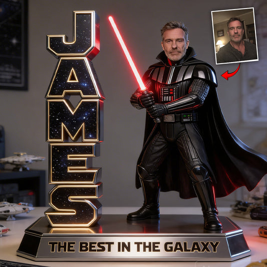 Custom Any Photo The Force - Personalized The Force Custom Shaped Acrylic Plaque
