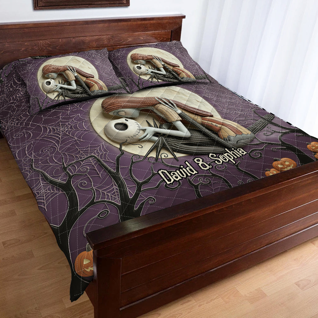 Nightmare Christmas Couple, We Got This - Personalized Nightmare Quilt Set