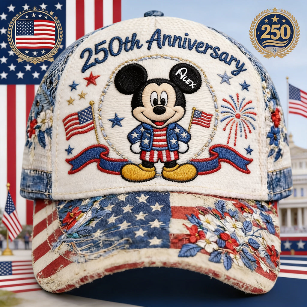 250th Anniversary - Personalized Mouse Classic Cap