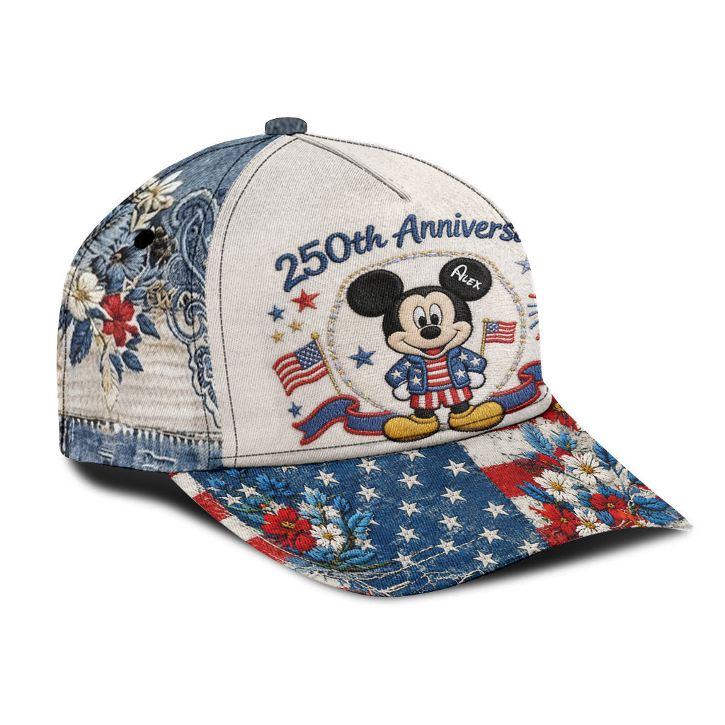 250th Anniversary - Personalized Mouse Classic Cap