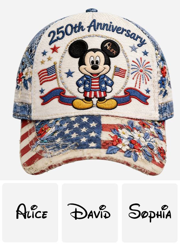 250th Anniversary - Personalized Mouse Classic Cap