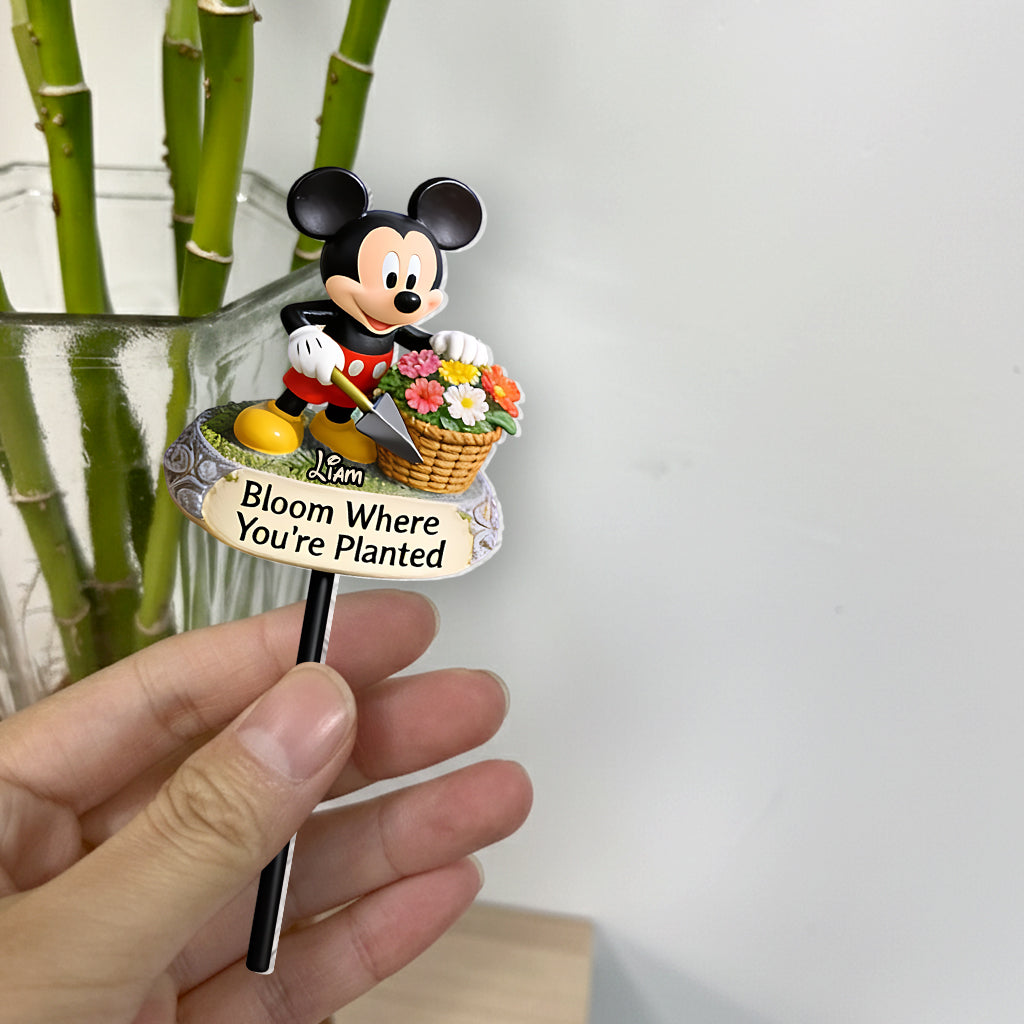 Grow With Magic - Personalized Gardening Acrylic Stake