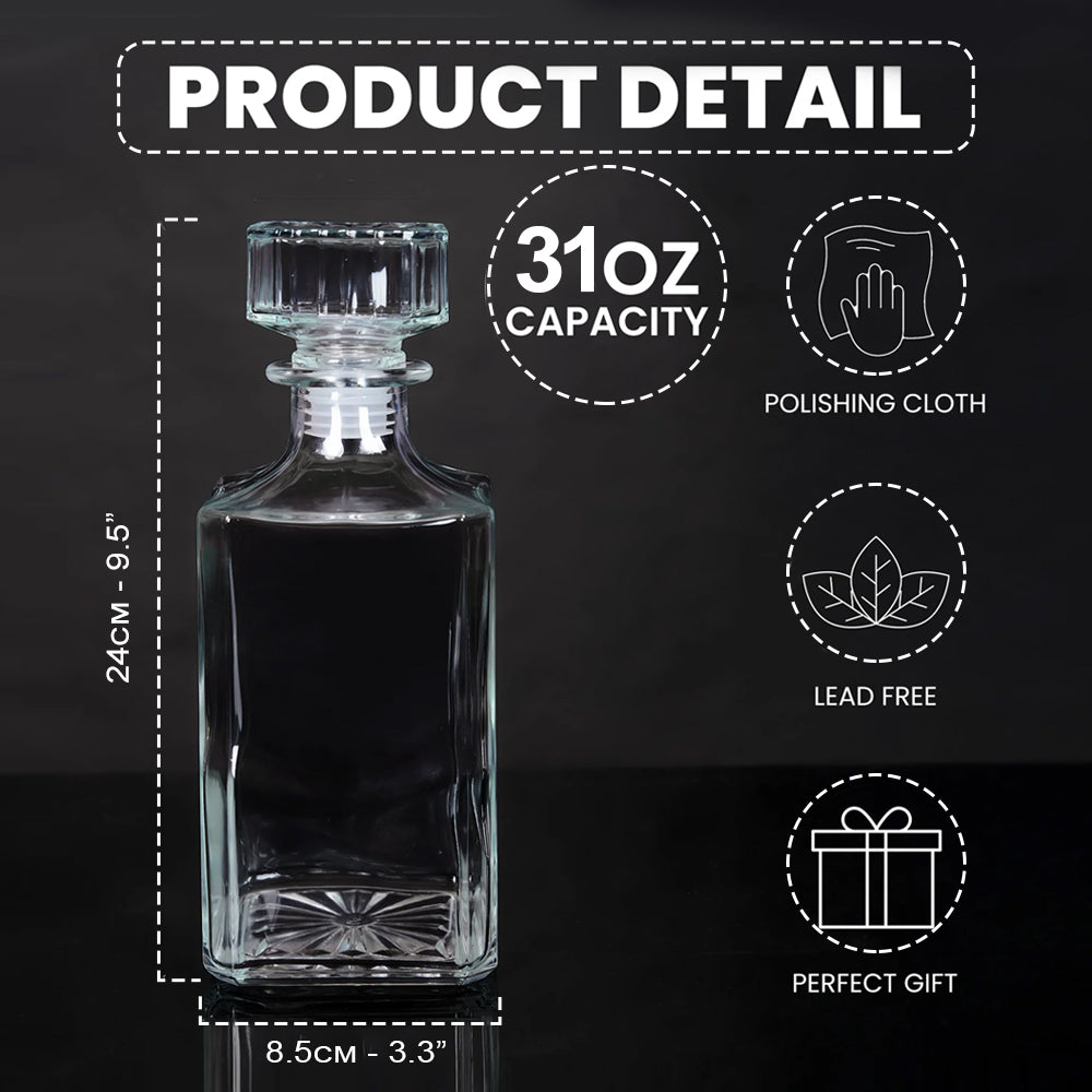Twelve Parsec - Personalized The Force Whiskey Decanter Set