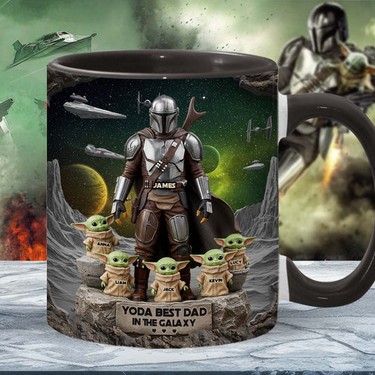 You're The Best Dad, Grandpa, Uncle,.. - Personalized The Force Accent Mug