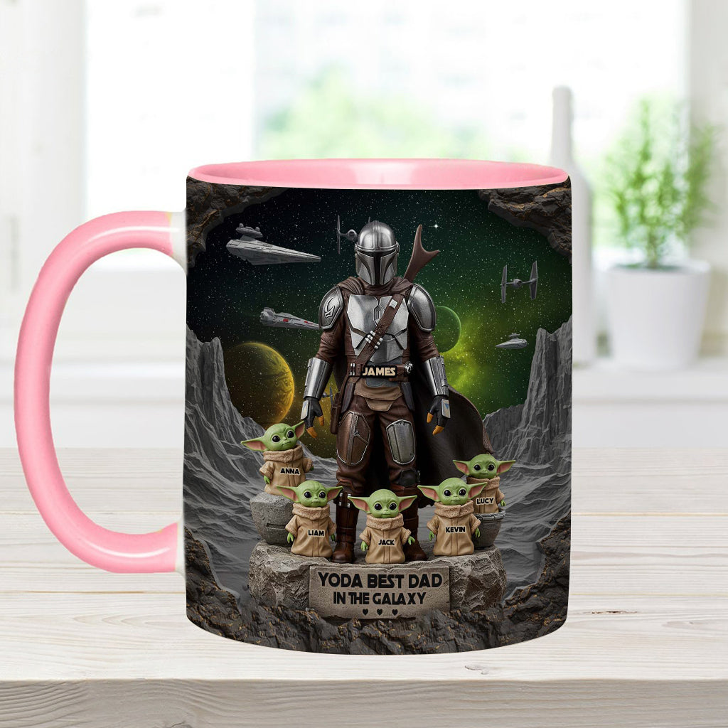 You're The Best Dad, Grandpa, Uncle,.. - Personalized The Force Accent Mug