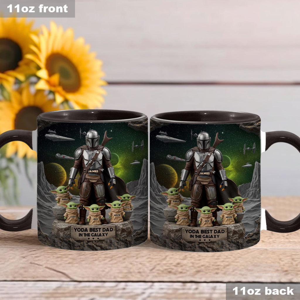 You're The Best Dad, Grandpa, Uncle,.. - Personalized The Force Accent Mug