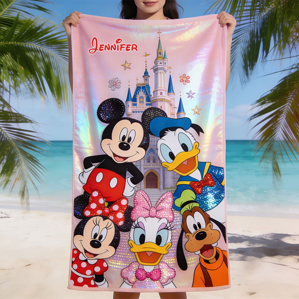 Magical Friend - Personalized Dream Trip Quick-dry Beach Towel/ Bath Towel