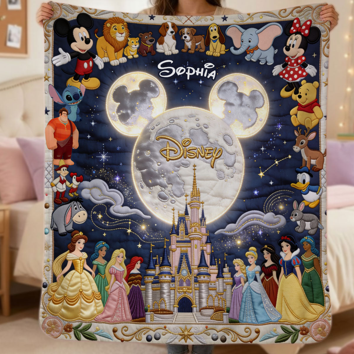 Believe In Magic - Personalized Dream Trip Blanket