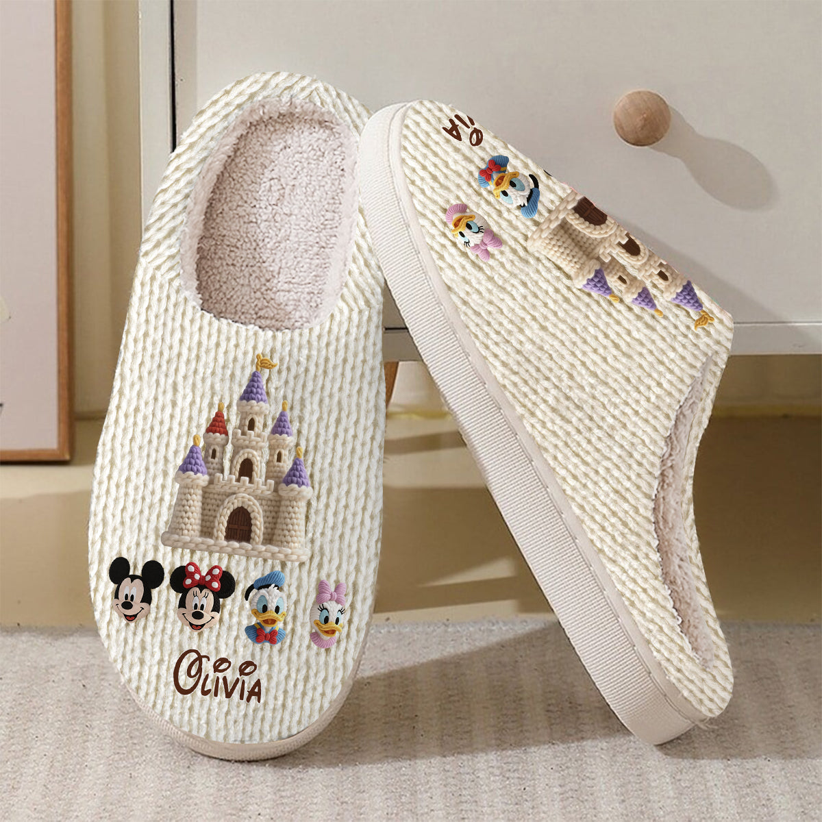 Friends - Personalized Mouse Slippers
