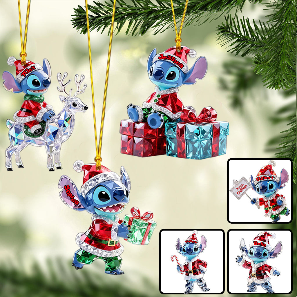 Ohana Means Family - Personalized Ohana Ornament